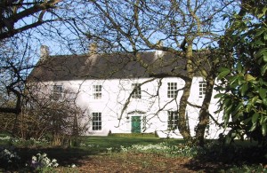 House through trees – Spring at Ballymote House, Country House B&B, County Down