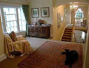 Upstairs landing, Country House B&B, Strangford Lough, Mourne Mountains