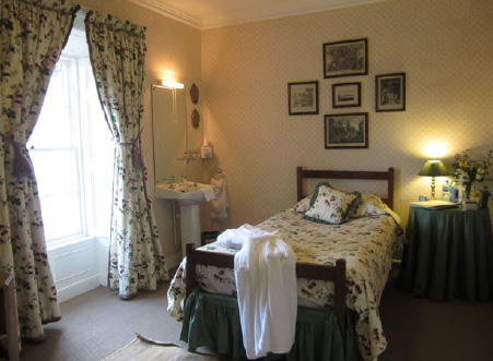 Hogarth room, a single, Ballymote House, Country House B&B, County Down